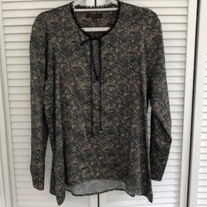 Marchesa Voyage Silk Blouse